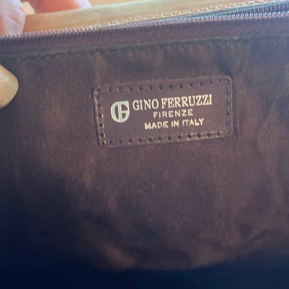 VTG Gino Ferruzzi Italian Leather Briefcase/Handbag 👜 ‼️PRICE DROP‼️ - Picture 7 of 13